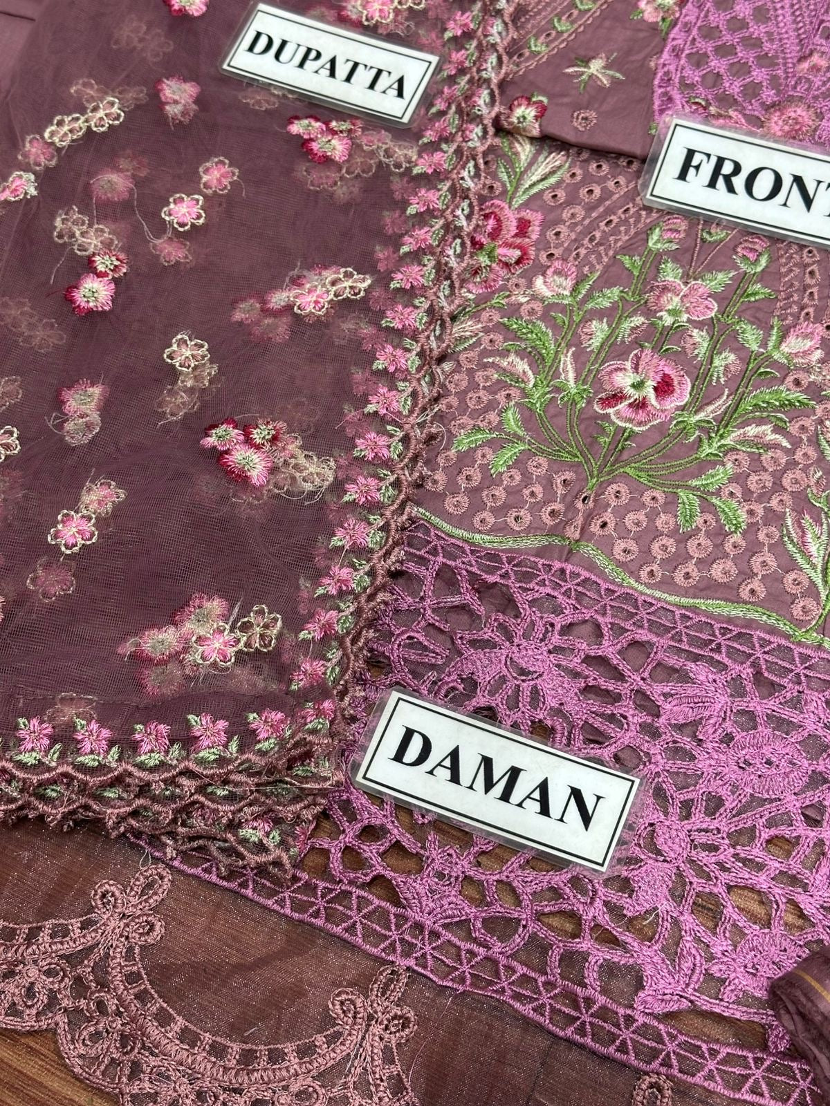 SOBIA NAZIR LUXURY CHIKANKARI EMBROIDERED LAWN - 3 PC UNSTITCHED