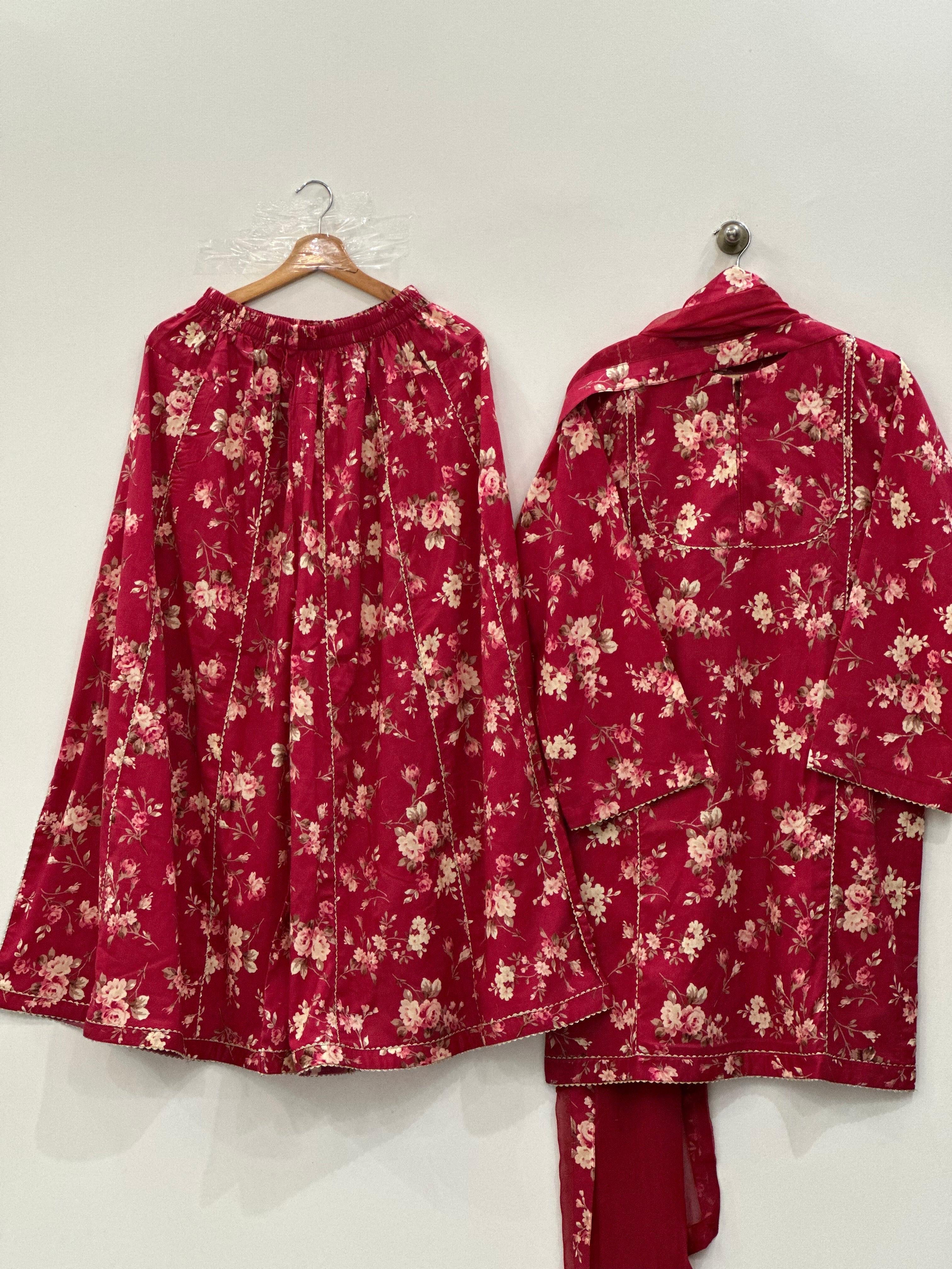 HOORAIN’S PRET DIGITAL PRINTED LAWN - 3 PC STITCHED