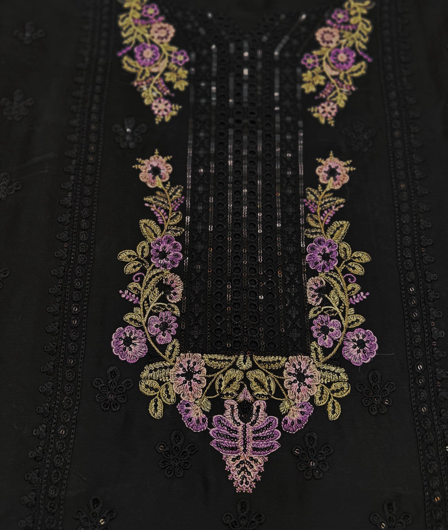 HOORAIN’S PREMIUM EMBROIDERED CHIFFON - 3 PC UNSTITCHED