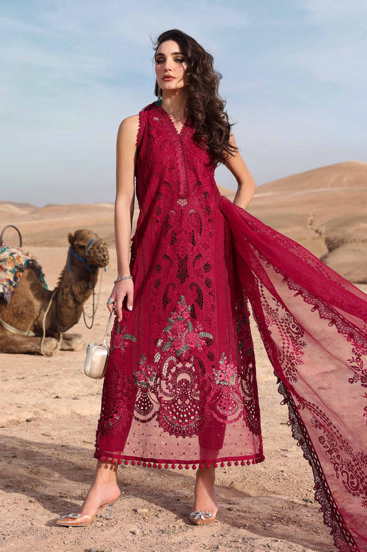 MARIA B LUXURY EMBROIDERED CHIKANKARI LAWN - 3 PC UNSTITCHED