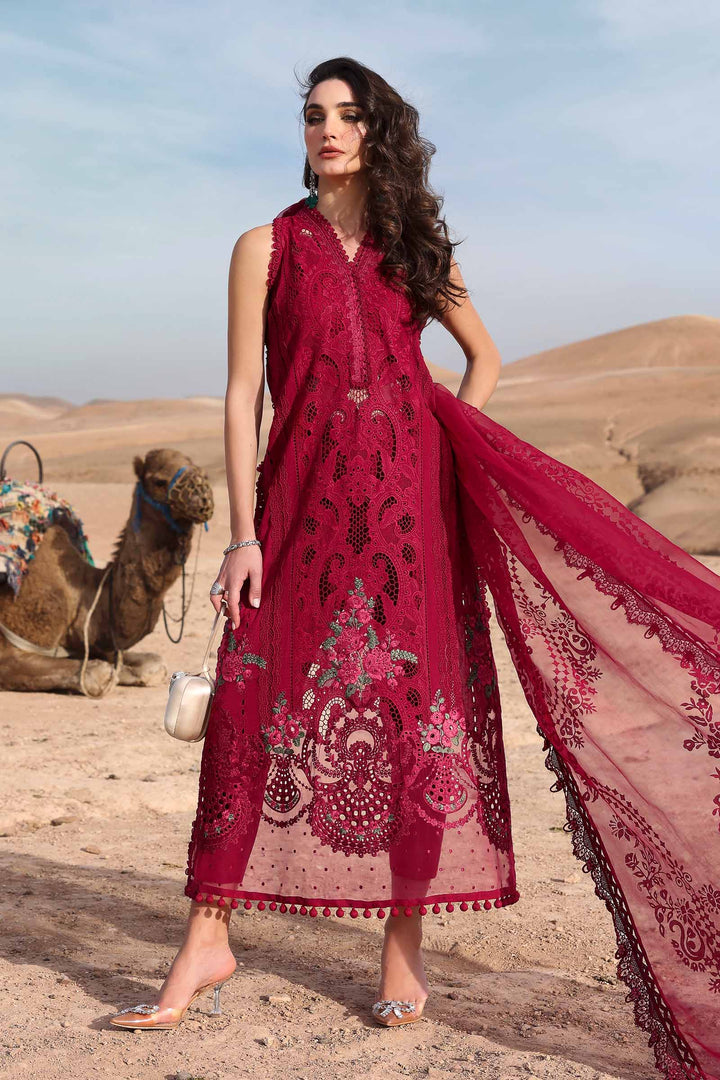 MARIA B LUXURY EMBROIDERED CHIKANKARI LAWN - 3 PC UNSTITCHED
