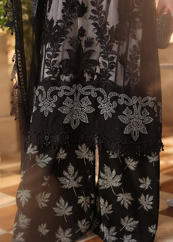 MARIA B LUXURY EMBROIDERED CHIFFON - 3 PC UNSTITCHED