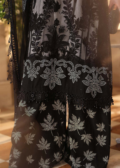 MARIA B LUXURY EMBROIDERED CHIFFON - 3 PC UNSTITCHED