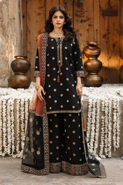 CHARIZMA EMBROIDERED COTTON SILK - 3 PC UNSTITCHED