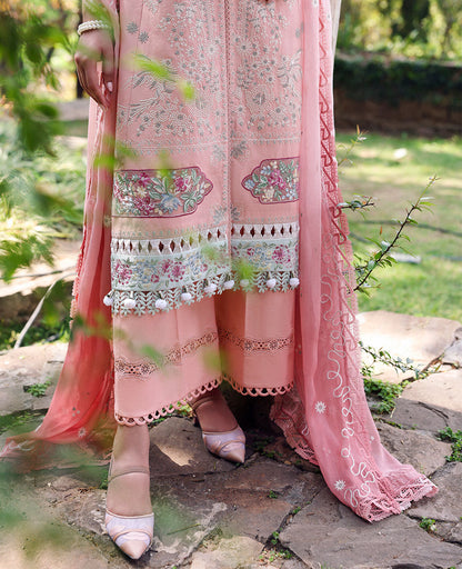 REPUBLIC WOMENSWEAR LUXURY EMBROIDERED LAWN - 3 PC UNSTITCHED