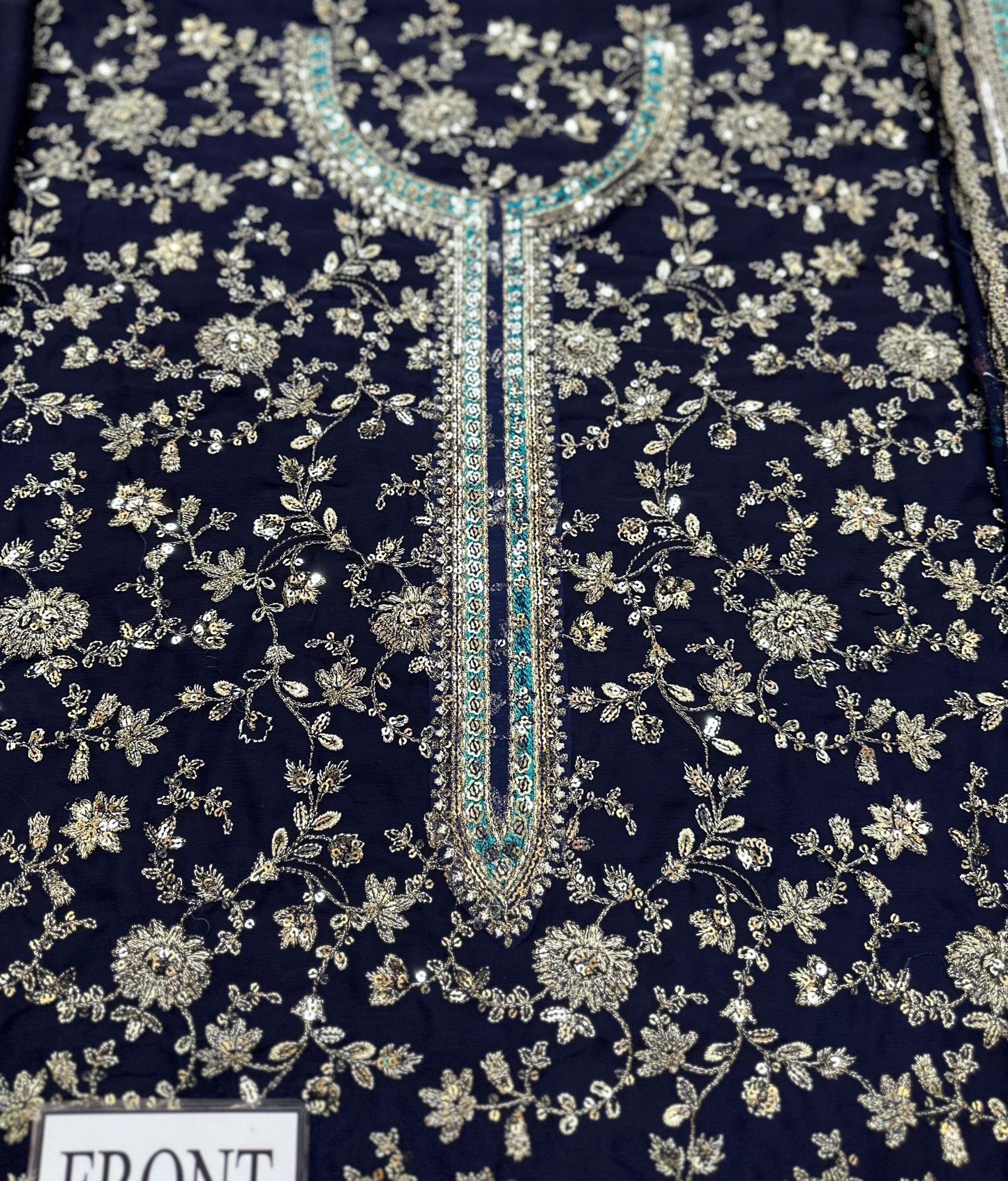 CHARIZMA LUXURY EMBROIDERED CHIFFON - 3 PC UNSTITCHED