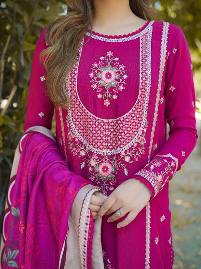 ANEELA’S EMBROIDERED LAWN - 3 PC UNSTITCHED