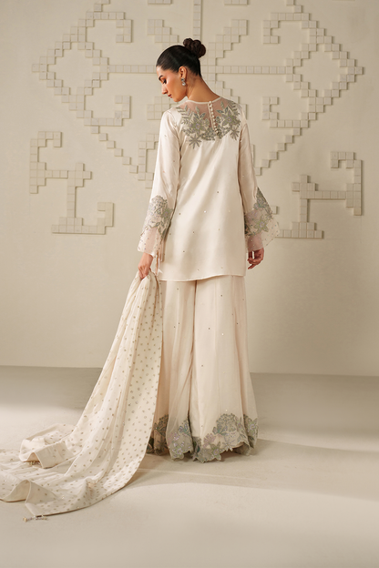 IZNIK EMBROIDERED CHIFFON - 3 PC UNSTITCHED