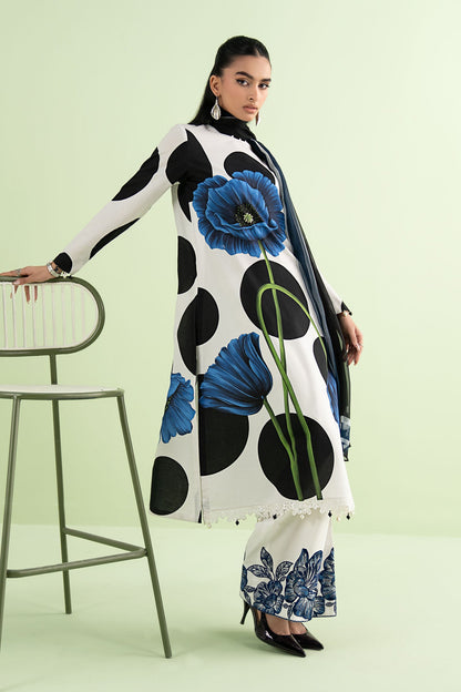 MARIA B FORMALS EMBROIDERED LAWN - 3 PC UNSTITCHED