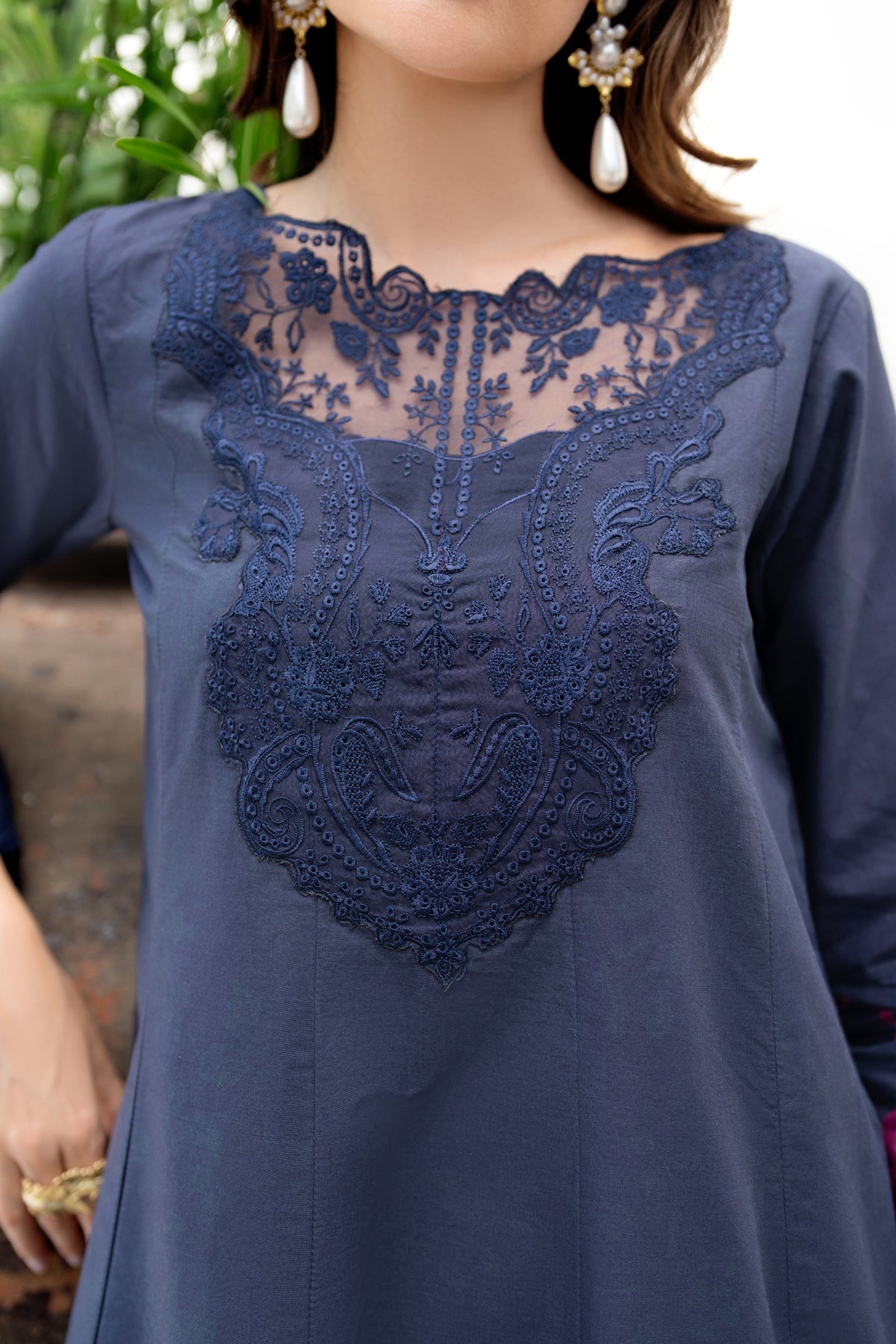 XENIA DIGITAL PRINTED EMBROIDERED LAWN - 3 PC UNSTITCHED