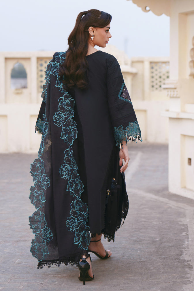 PARISHAY LUXURY EMBROIDERED LAWN - 3 PC UNSTITCHED