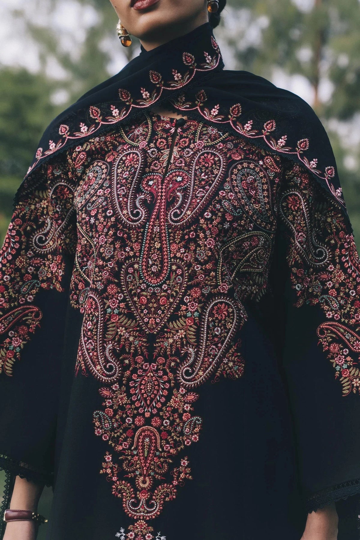 ZARA SHAHJAHAN EMBROIDERED LAWN - 3 PC UNSTITCHED
