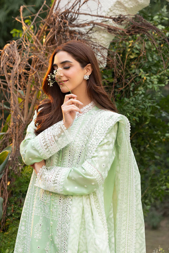 SOBIA NASIR LUXURY EMBROIDERED LAWN - 3 PC UNSTITCHED
