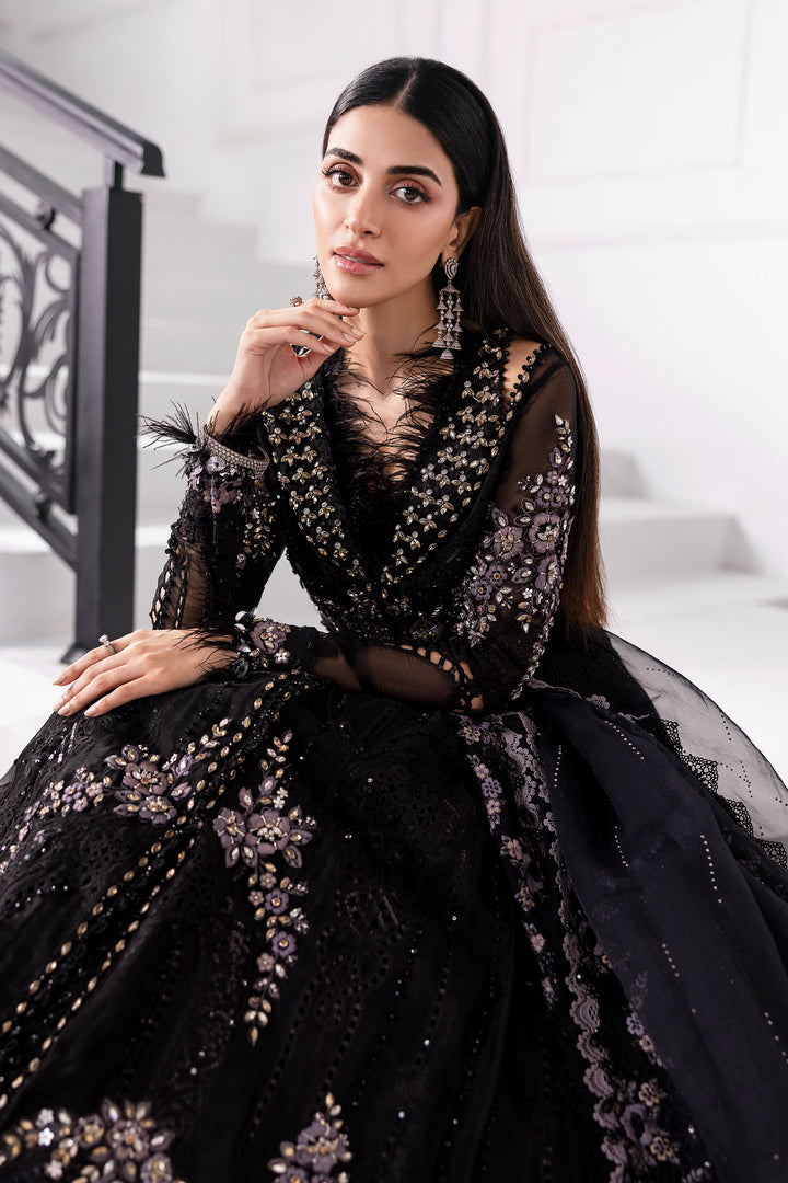 MARIA B LUXURY EMBROIDERED CHIFFON - 3 PC UNSTITCHED