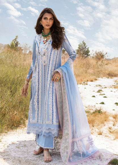 SAIRA SHAKIRA EMBROIDERED LAWN - 3 PC UNSTITCHED