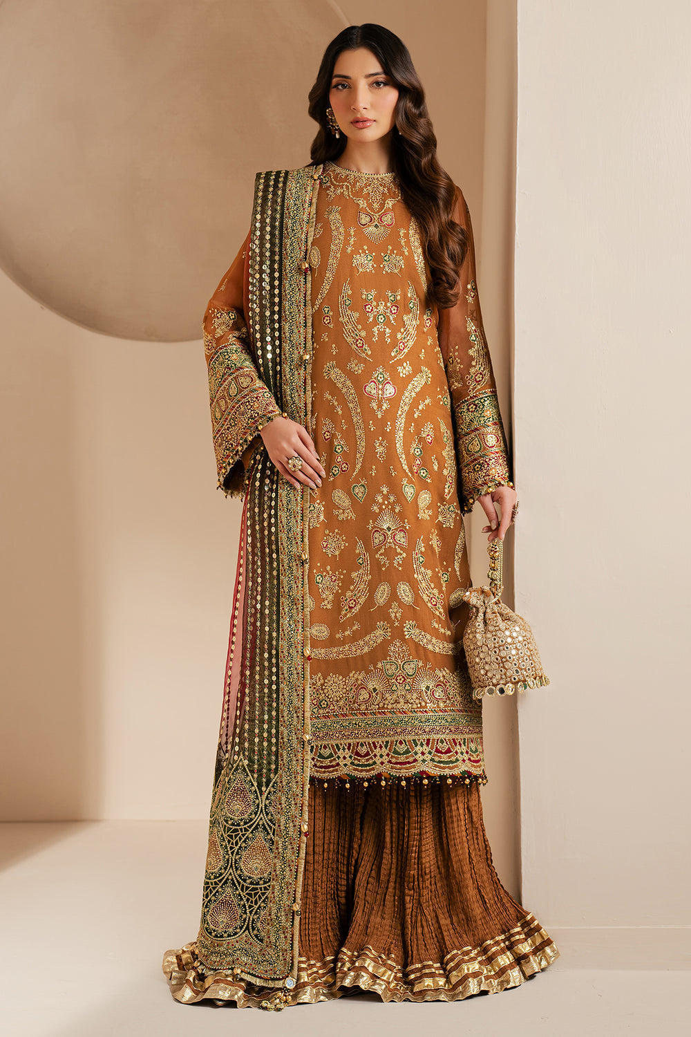 JAZMIN LUXURY EMBROIDERED CHIFFON - 3 PC UNSTITCHED
