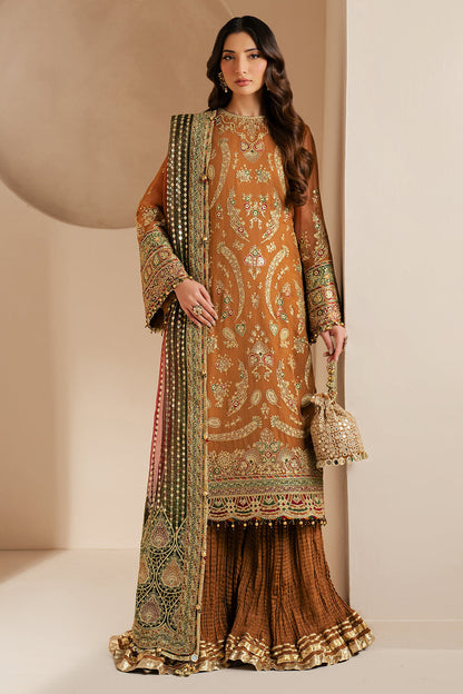 JAZMIN LUXURY EMBROIDERED CHIFFON - 3 PC UNSTITCHED