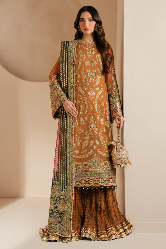 JAZMIN LUXURY EMBROIDERED CHIFFON - 3 PC UNSTITCHED