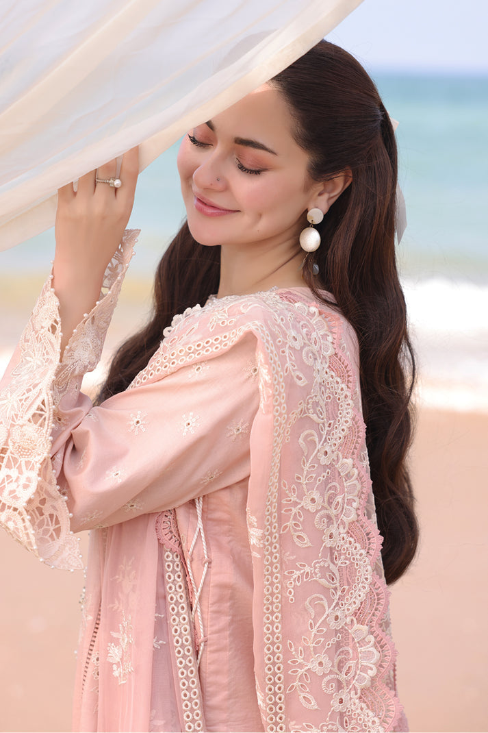 IMROZIA LUXURY CHIKANKARI EMBROIDERED LAWN - 3 PC UNSTITCHED