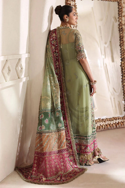 REPUBLIC WOMENSWEAR LUXURY EMBROIDERY ORGANZA - 3 PC UNSTITCHED