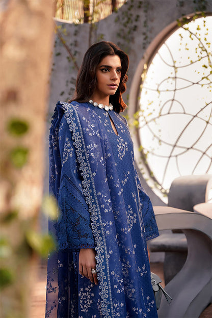 SUFFUSE DIGITAL PRINTED EMBROIDERED LAWN - 3 PC UNSTITCHED