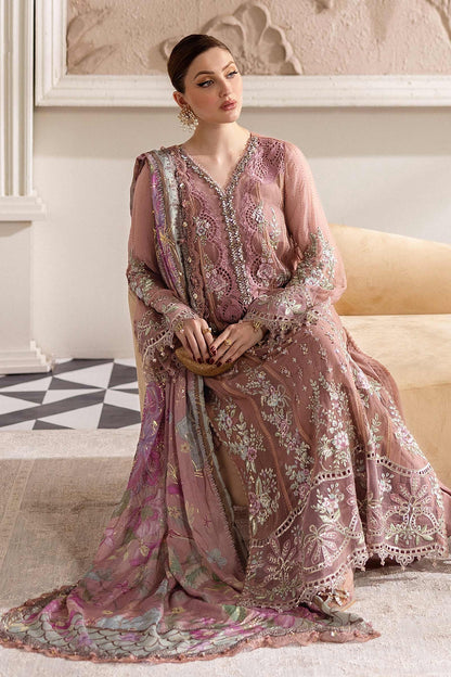 MARIA B LUXURY EMBROIDERED CHIFFON - 3 PC UNSTITCHED