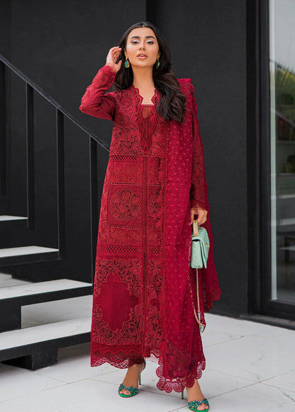 CRIMSON BY SAIRA SHAKIRA LUXURY EMBROIDERED LAWN - 3 PC UNSTITCHED