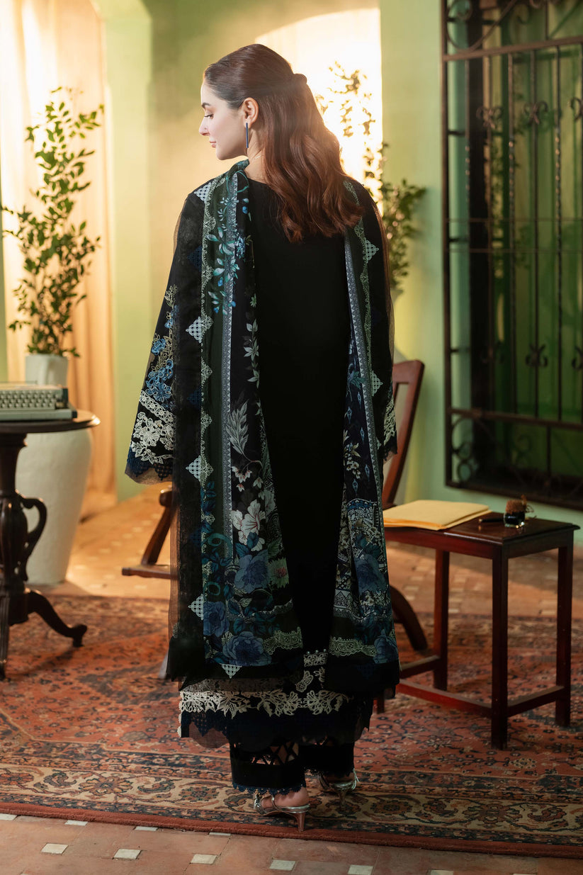 JADE CHIKANKARI EMBROIDERED LAWN - 3 PC UNSTITCHED