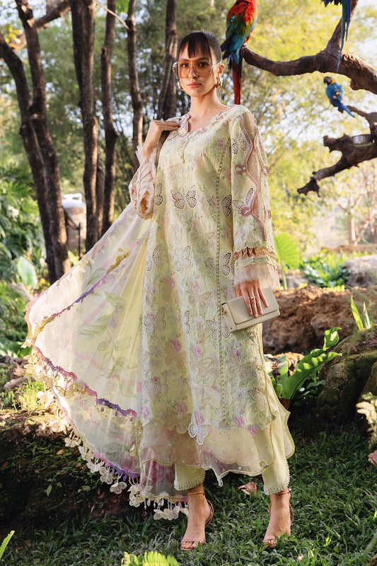 MARIA B FORMALS EMBROIDERED LAWN - 3 PC UNSTITCHED