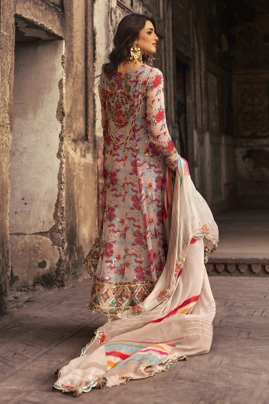 CHARIZMA EMBROIDERED CHIFFON  - 3 PC UNSTITCHED