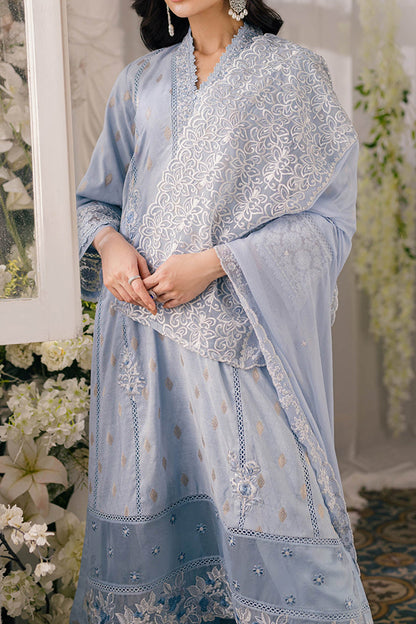 AZURE BAREEZE LAWN EMBROIDERED - 3 PC UNSTITCHED
