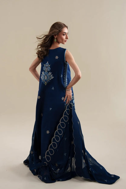 ZAIB LUXURY LAWN EMBROIDERED - 3 PC UNSTITCHED