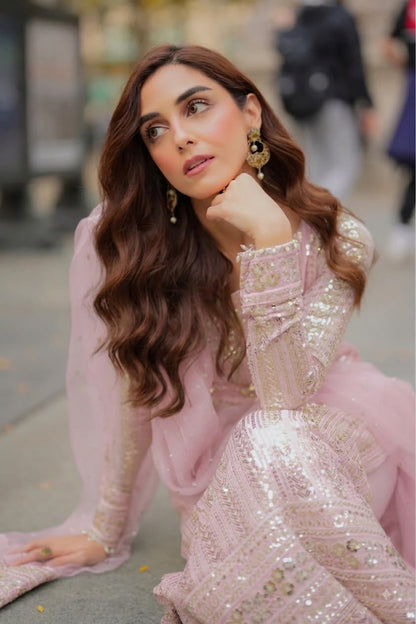MAYA ALI EMBROIDERED CHIFFON - 3 PC UNSTITCHED