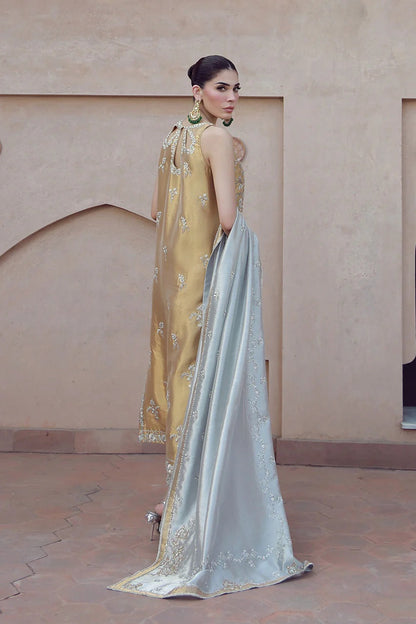 Shamsha Hashwani - Mysoori Handwork Embroidered Aakifah - 3 Pc Unstitched