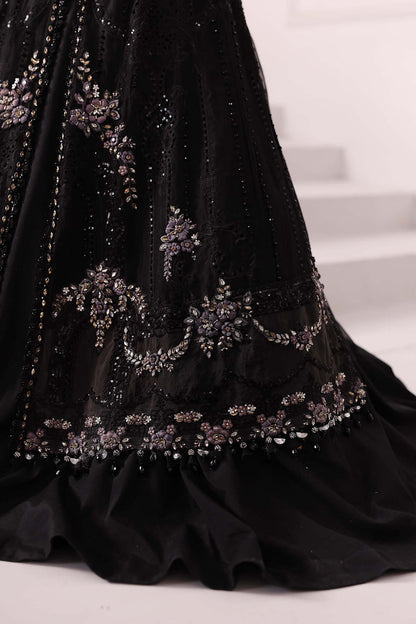 MARIA B LUXURY EMBROIDERED CHIFFON - 3 PC UNSTITCHED