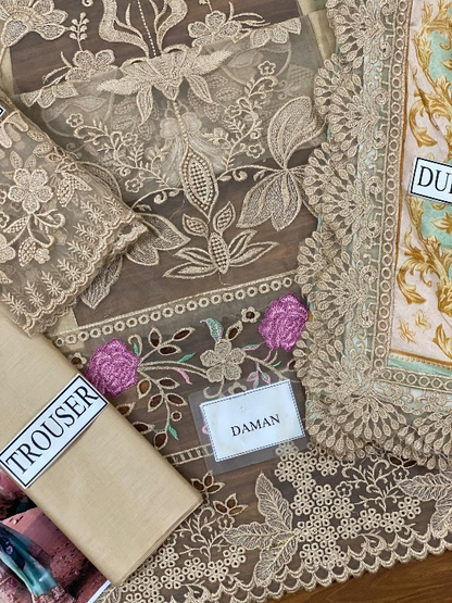 IMROZIA SERENE EMBROIDERED CHIKANKARI LAWN - 3 PC UNSTITCHED