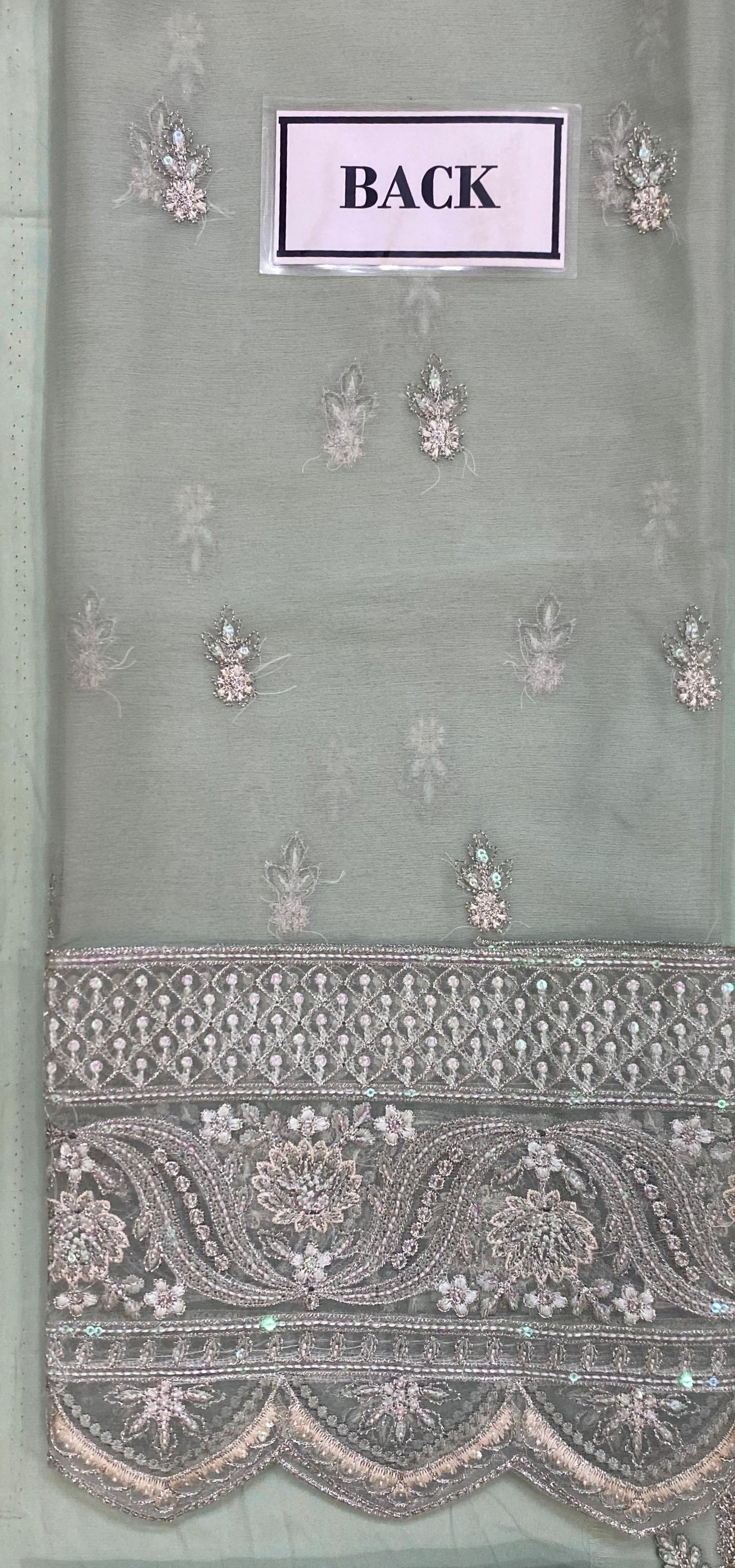 GULAAL LUXURY EMBROIDERED CHIFFON - 3 PC UNSTITCHED