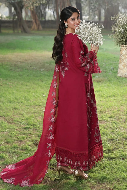 SARDINIA LUXURY EMBROIDERED LAWN - 3 PC UNSTITCHED