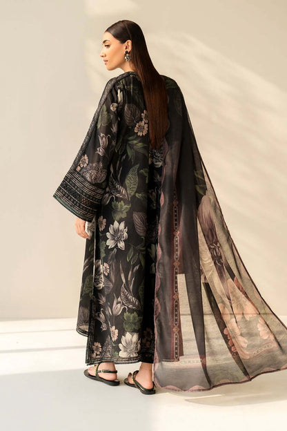BAROQUE PRINTED EMBROIDERED FORMALS LAWN - 3 PC UNSTITCHED