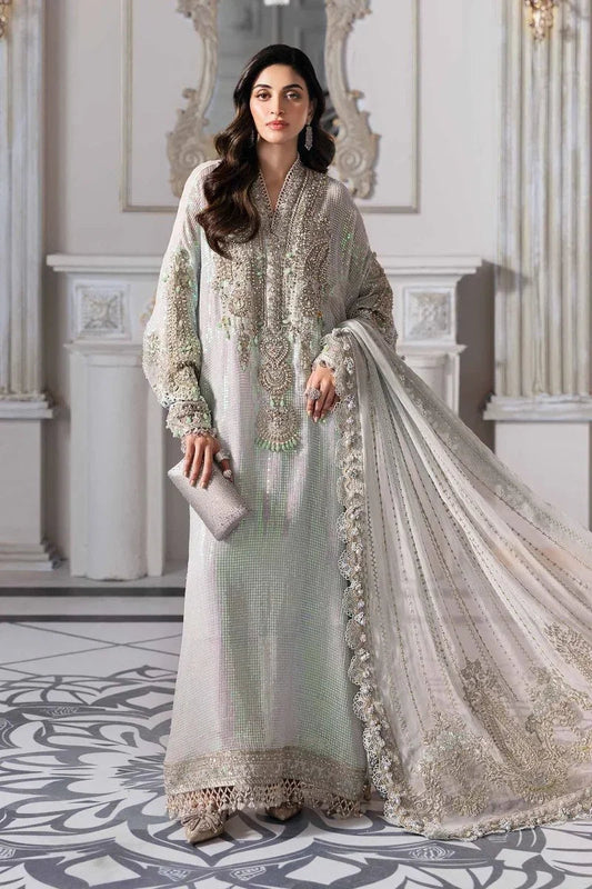 MARIA B LUXURY EMBROIDERED CHIFFON - 3 PC UNSTITCHED