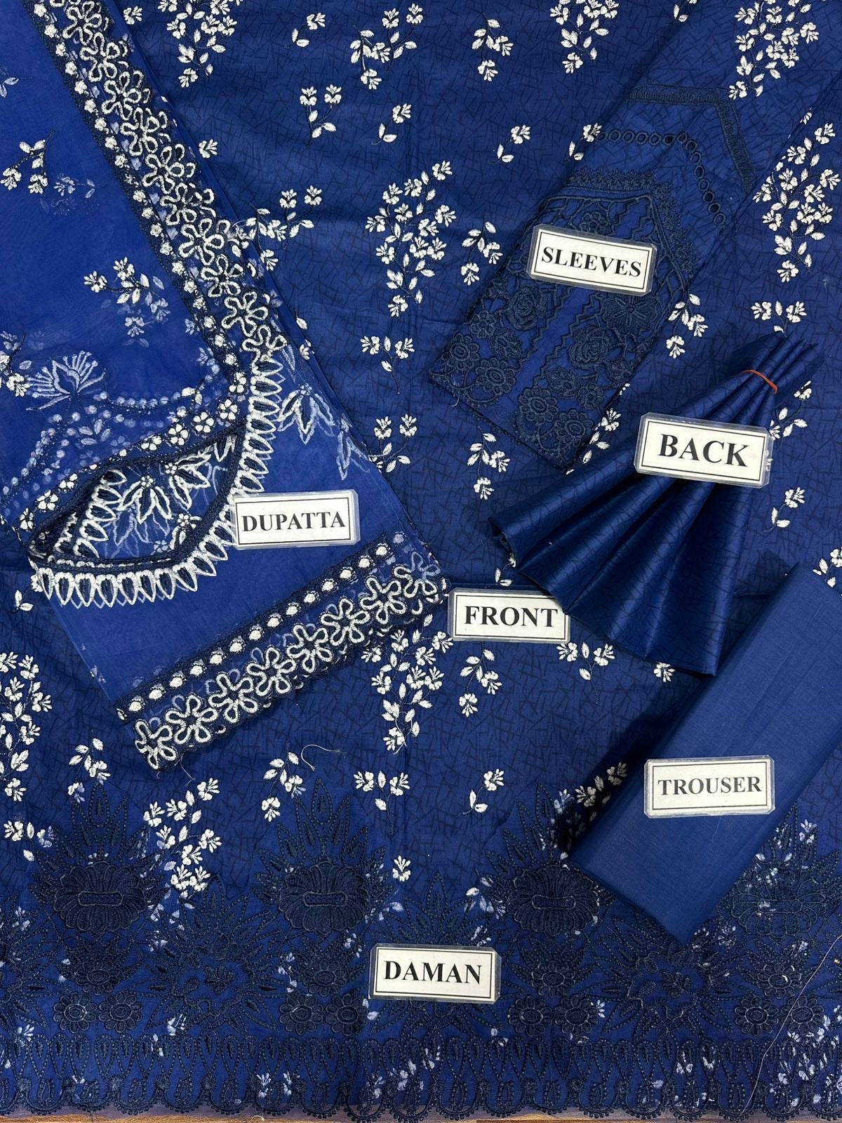 SUFFUSE DIGITAL PRINTED EMBROIDERED LAWN - 3 PC UNSTITCHED