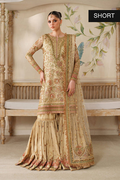 BAROQUE CHANTELLE LUXURY WEDDING EMBROIDERED CHIFFON - 3 PC UNSTITCHED