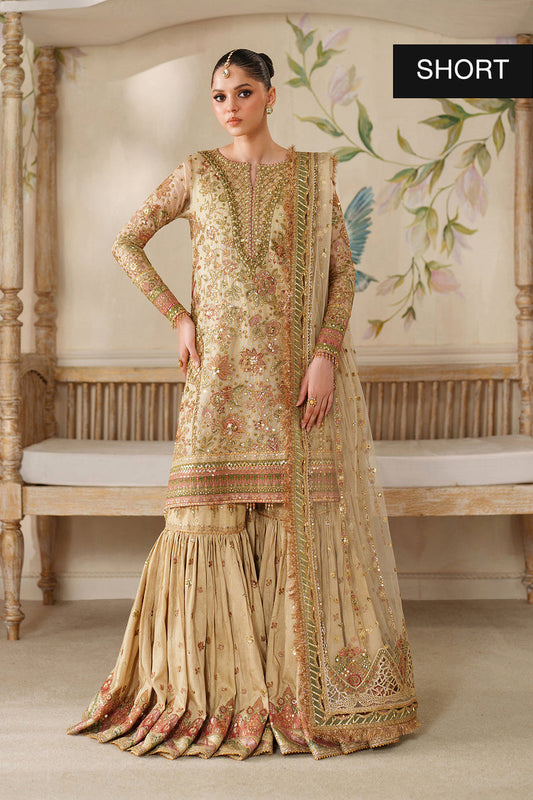 BAROQUE CHANTELLE LUXURY WEDDING EMBROIDERED CHIFFON - 3 PC UNSTITCHED