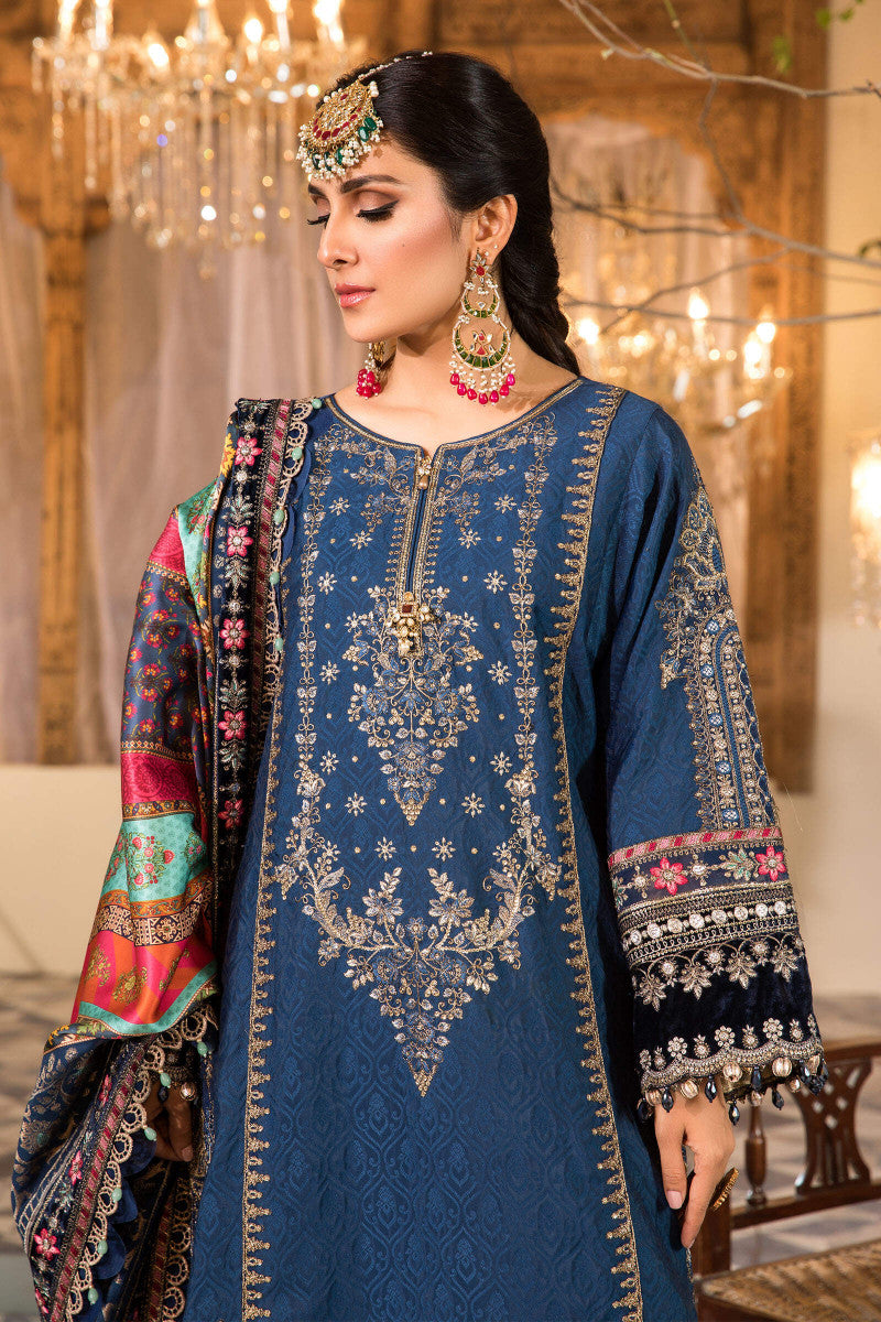 MARIA B LUXURY WEDDING EMBROIDERED - 3 PC UNSTITCHED