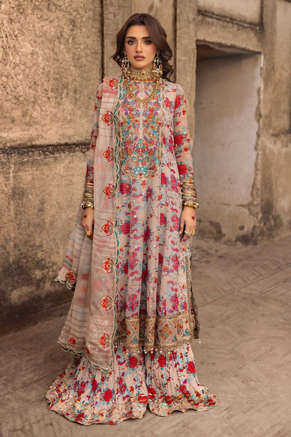 CHARIZMA EMBROIDERED CHIFFON  - 3 PC UNSTITCHED