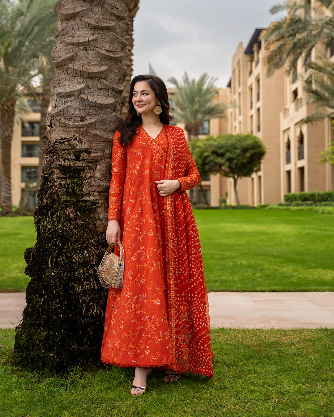 FAIZA SAQLAIN LUXURY EMBROIDERED LAWN - 3 PC UNSTITCHED