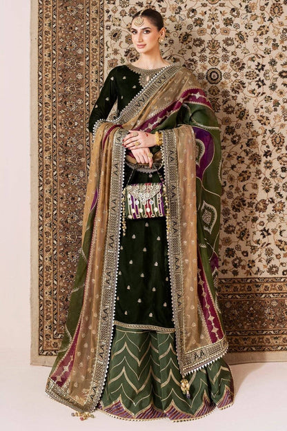 JAZMIN EMBROIDERED VELVET - 3 PC UNSTITCHED