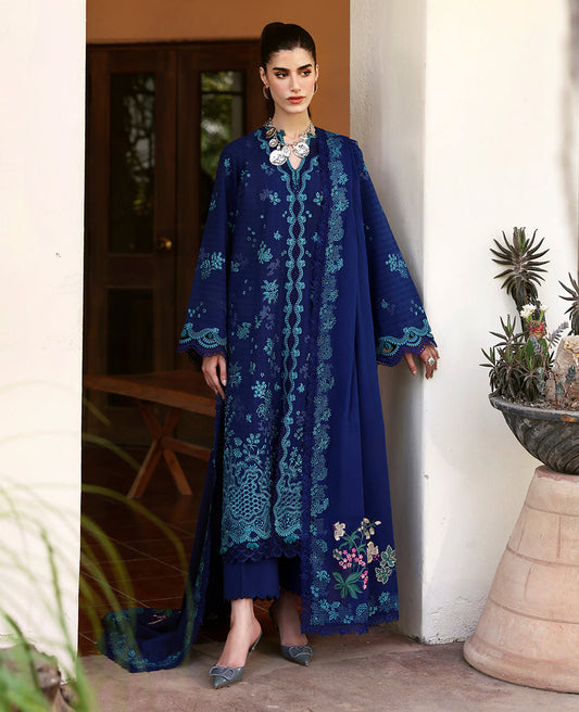 REPUBLIC WOMENSWEAR LUXURY EMBROIDERED LAWN - 3 PC UNSTITCHED