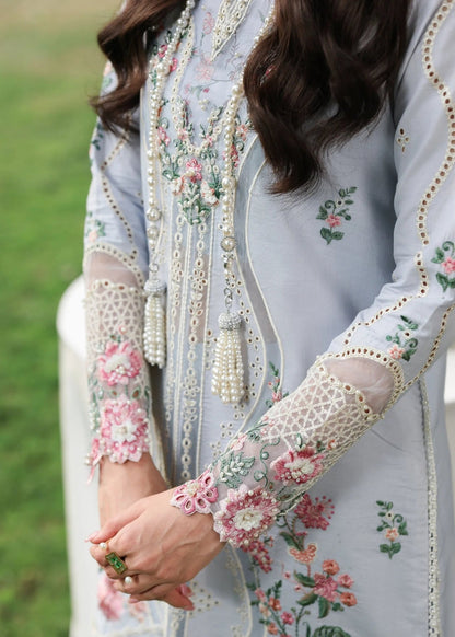 SARDINIA LUXURY EMBROIDERED LAWN - 3 PC UNSTITCHED