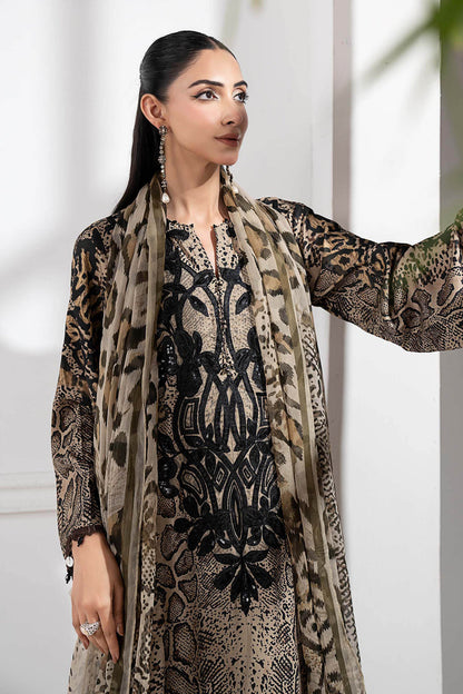 MARIA B FORMALS EMBROIDERED LAWN - 3 PC UNSTITCHED